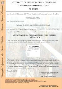 Certificazioni